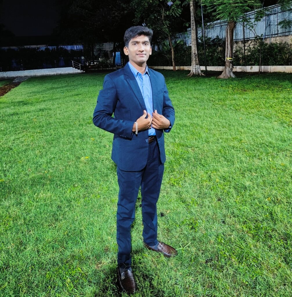CEO of Anjani Furnishings photographed by Bandi Praneeth for premium furniture brand branding campaign in a modern luxury interior setting